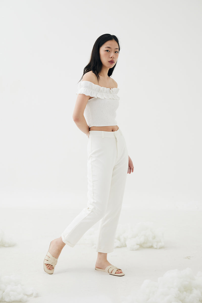 Bondi Cloud Sliders in Cream - Image 2