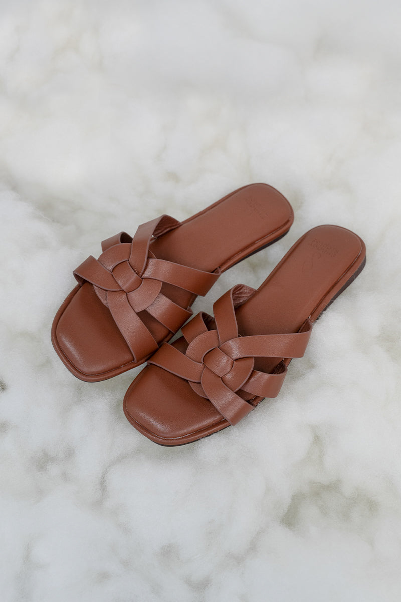 Bondi Cloud Sliders in Pecan - Image 5