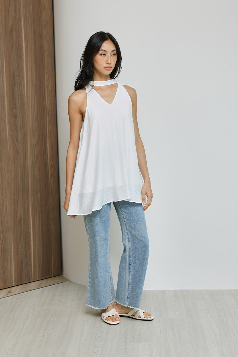 Evie Interlocking Cloud Sliders in Cream - Image 2