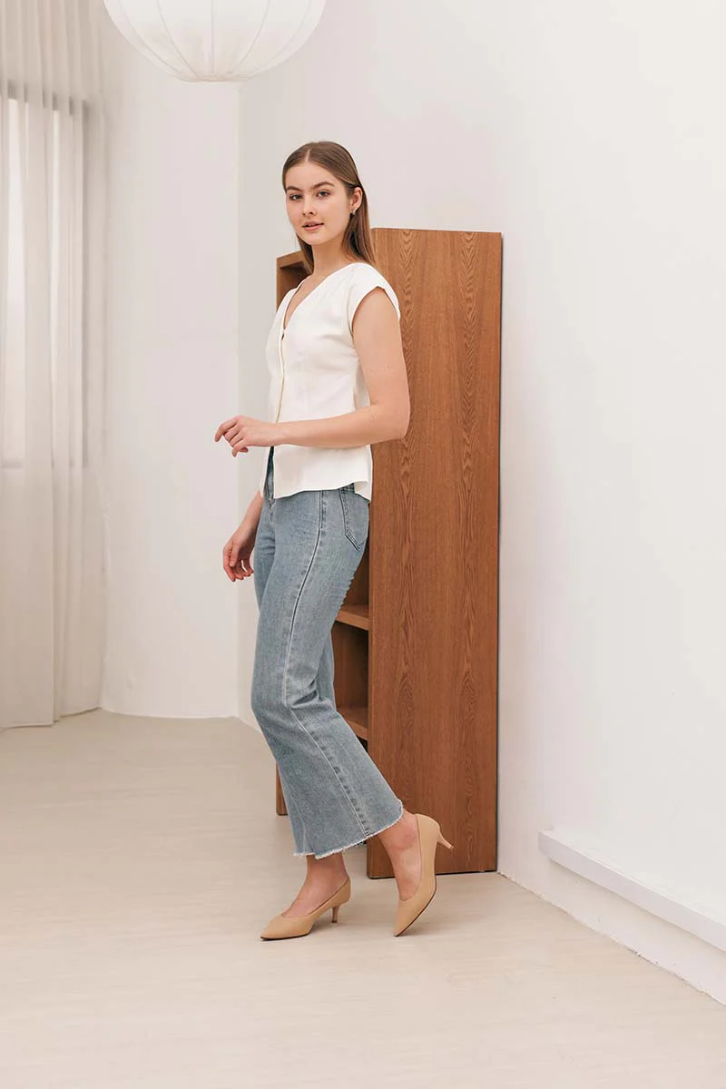 Finette Cloud Heels in Nude - Image 2