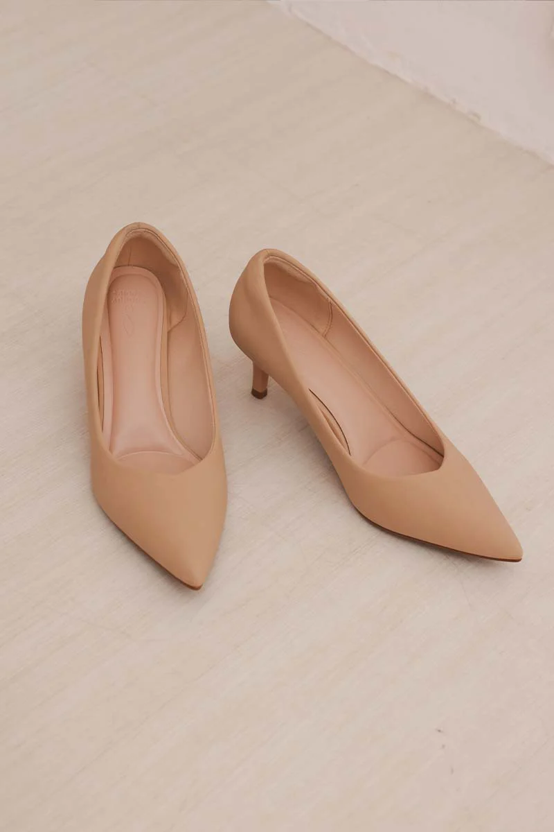 Finette Cloud Heels in Nude - Image 4