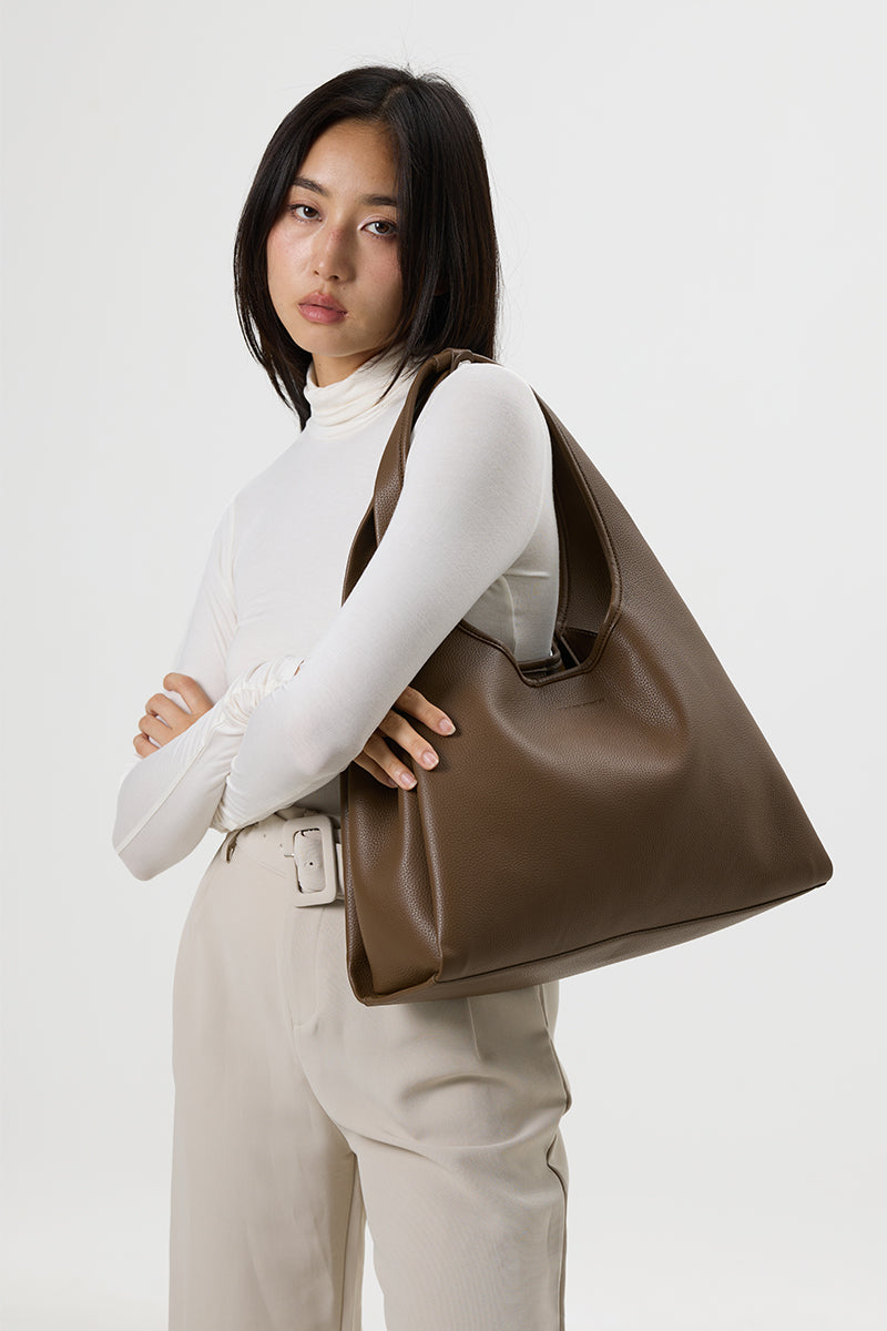 Fuji Hobo Bag in Pebble - Image 3
