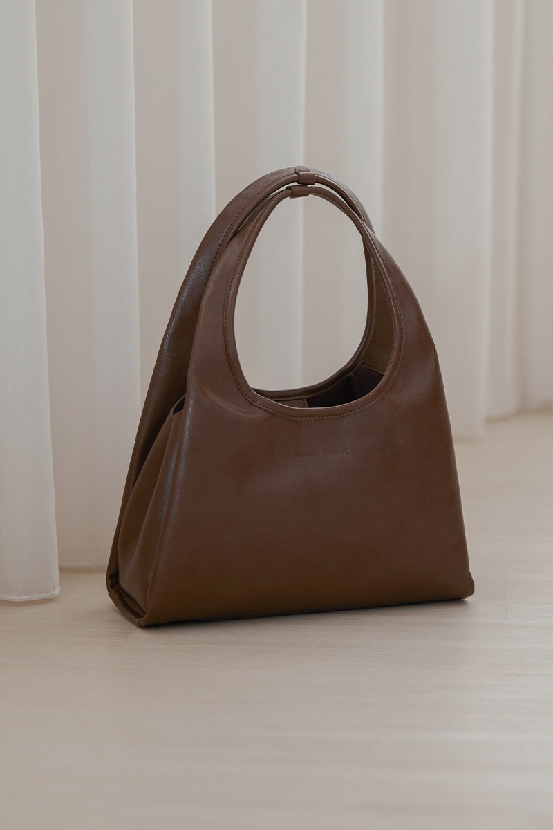 Fuji Small Hobo Bag in Earth - Image 4