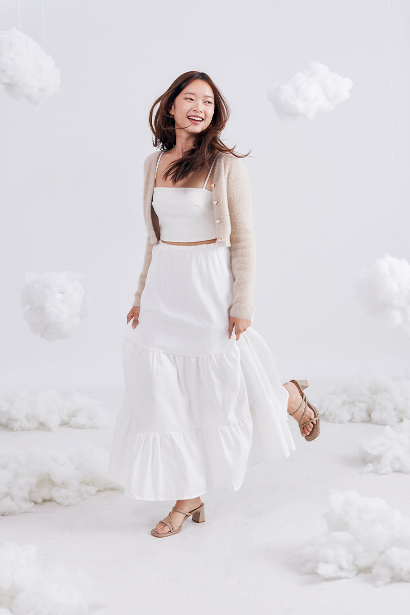 Haruna Strappy Cloud Heels in Taupe - Image 2