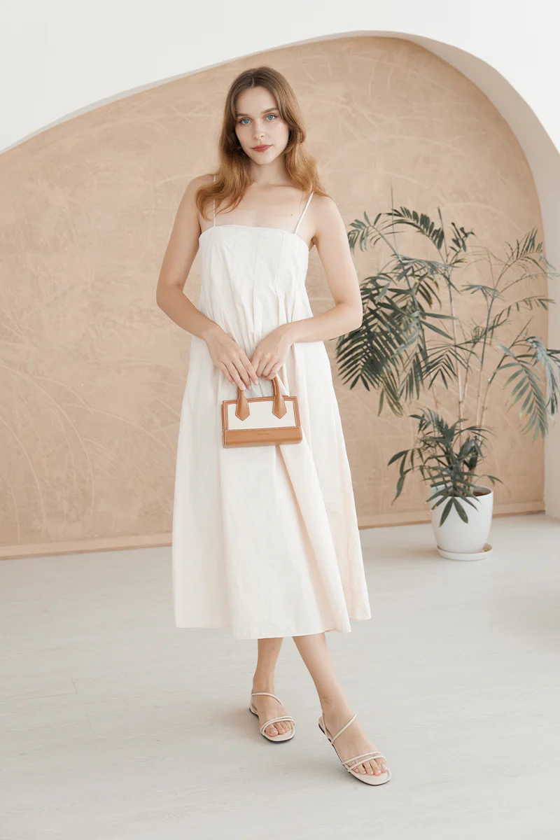 Jamie Cloud Sandals in Cream - Image 3