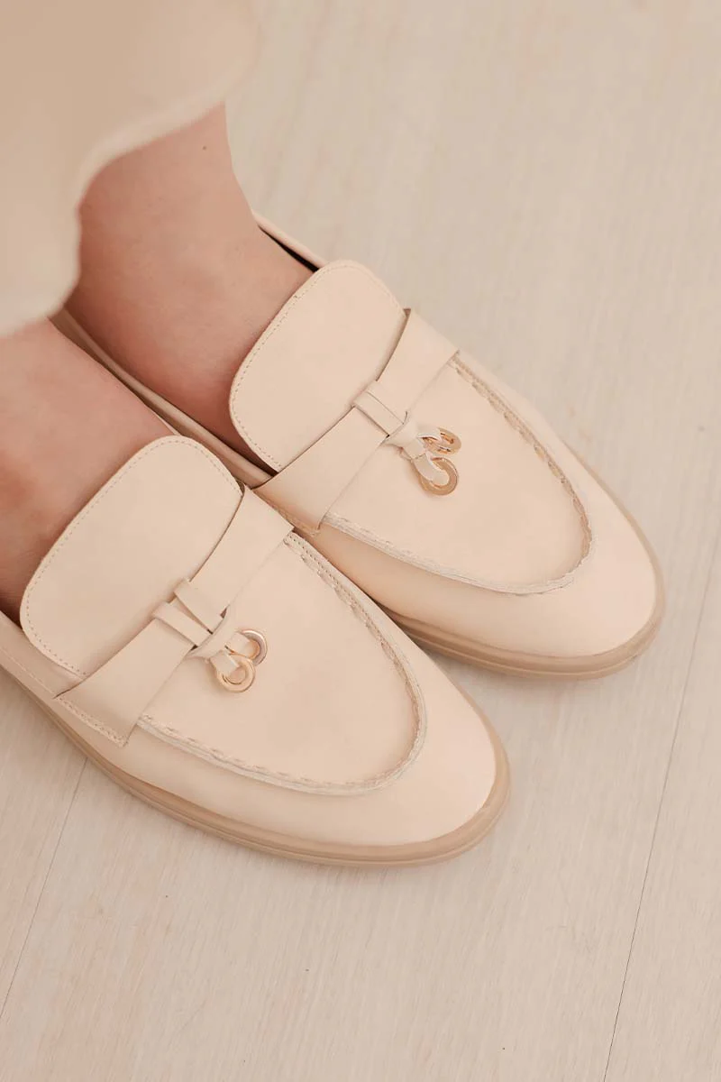 Kivo Loafers in Cream - Image 4