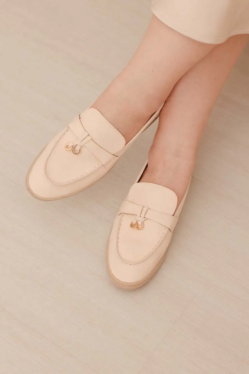 Kivo Loafers in Cream - Image 6
