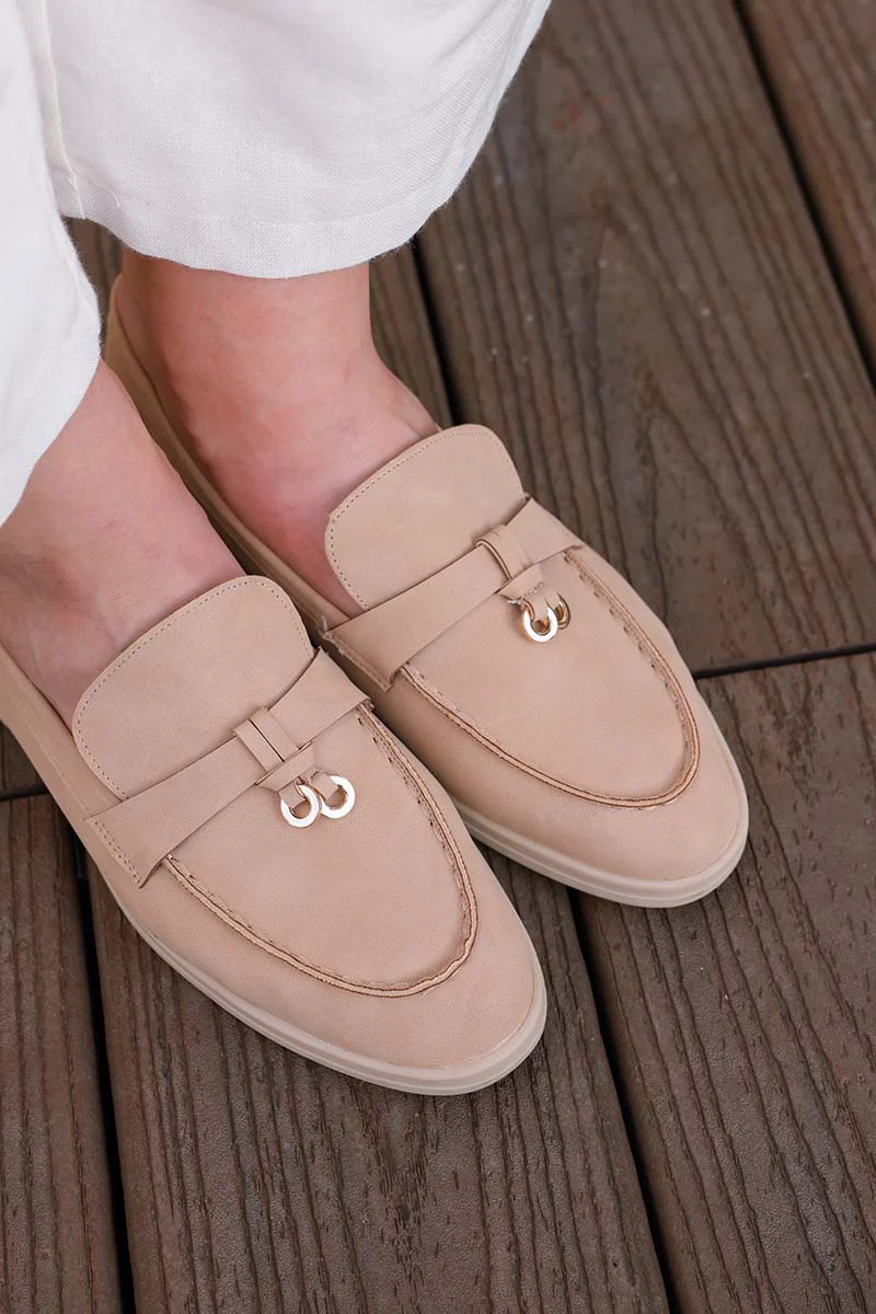 Kivo Loafers in Nude - Image 4