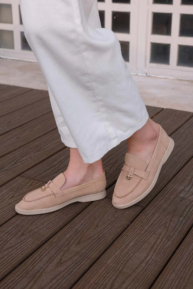 Kivo Loafers in Nude - Image 6