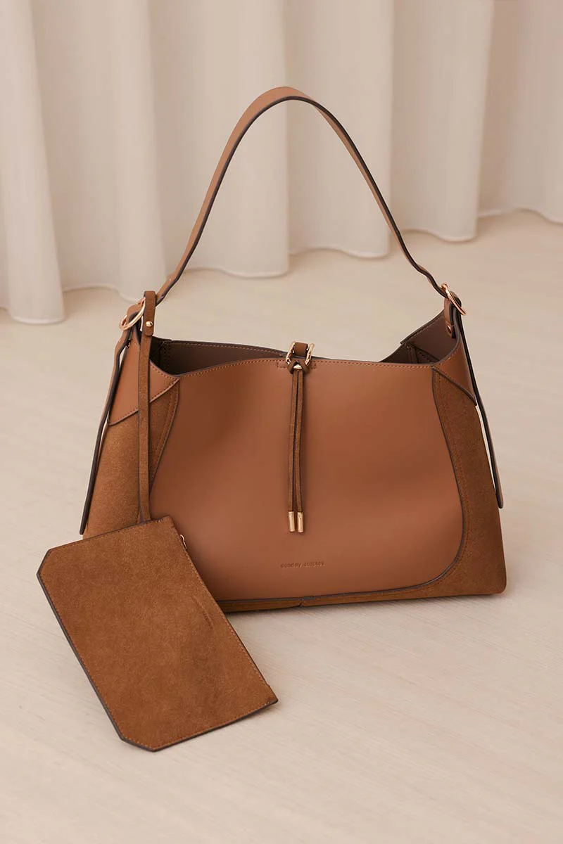 Manhattan Tote Bag in Brown - Image 4