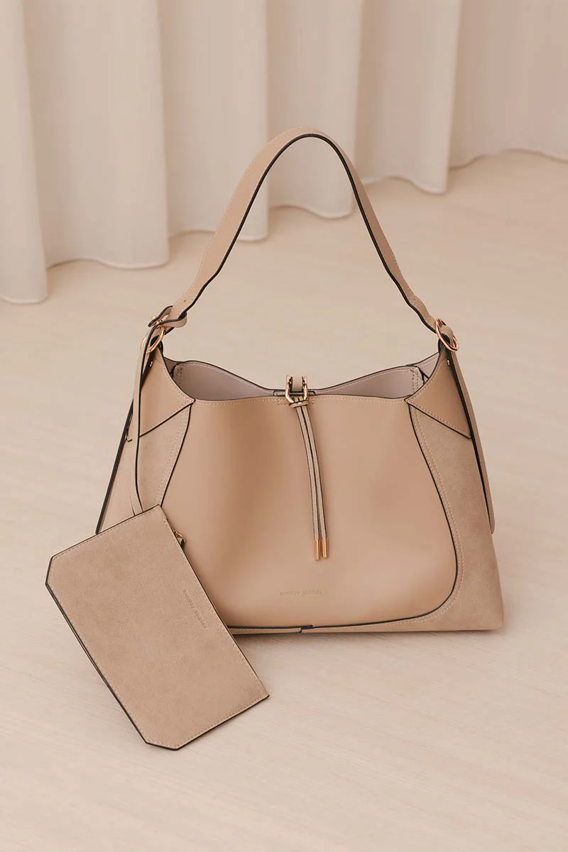 Manhattan Tote Bag in Taupe - Image 4
