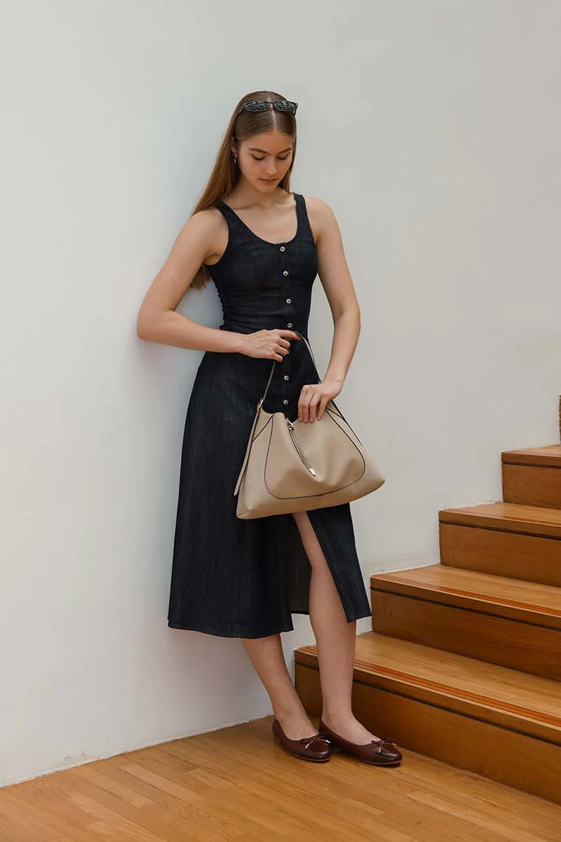 Megumi Ballet Cloud Flats in Wine - Image 6