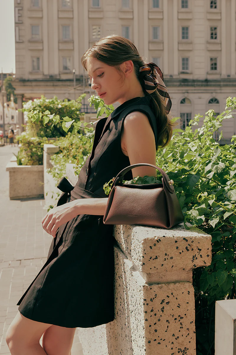 Milan Top-handle Bag in Sangria - Image 3
