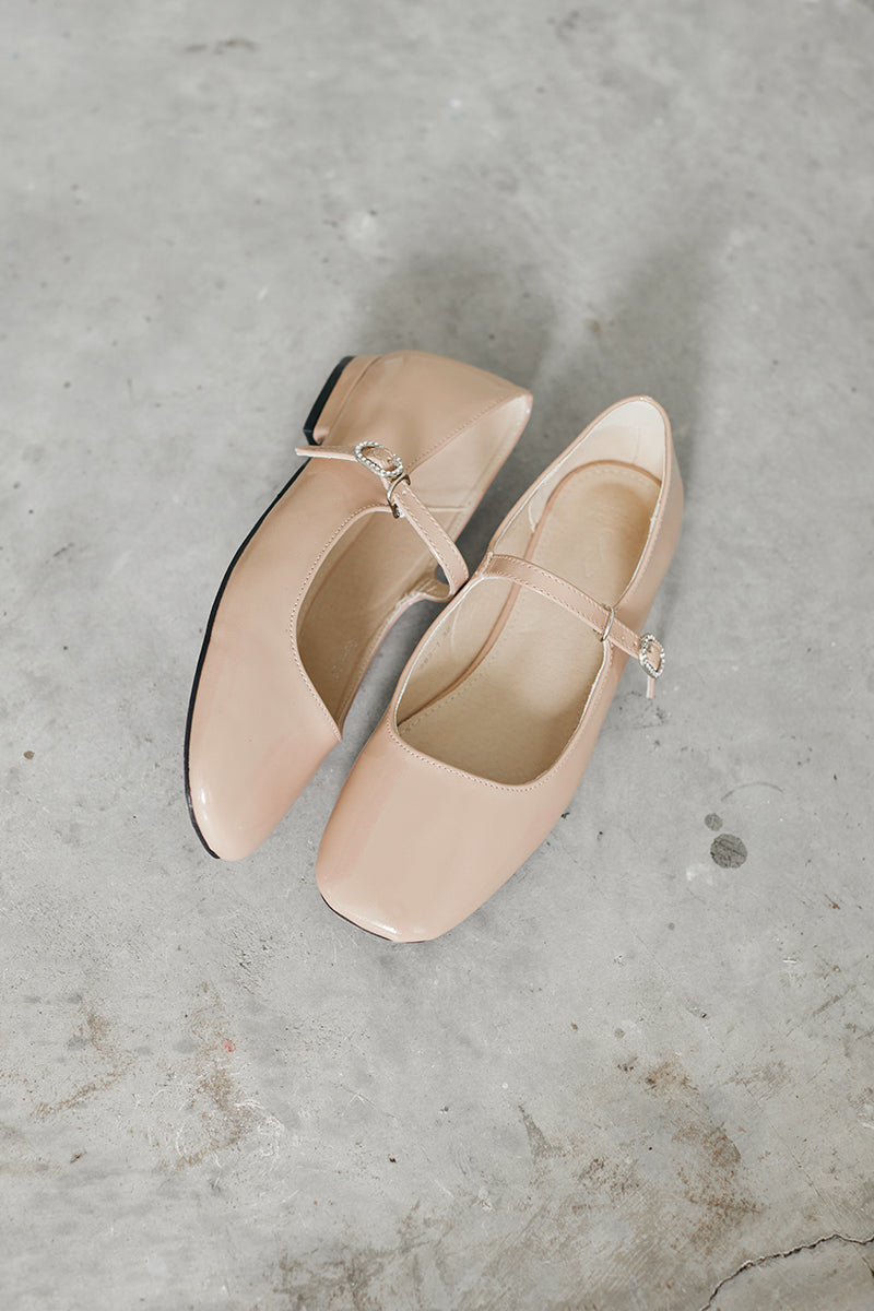 Noa Maryjane Flats in Nude - Image 6