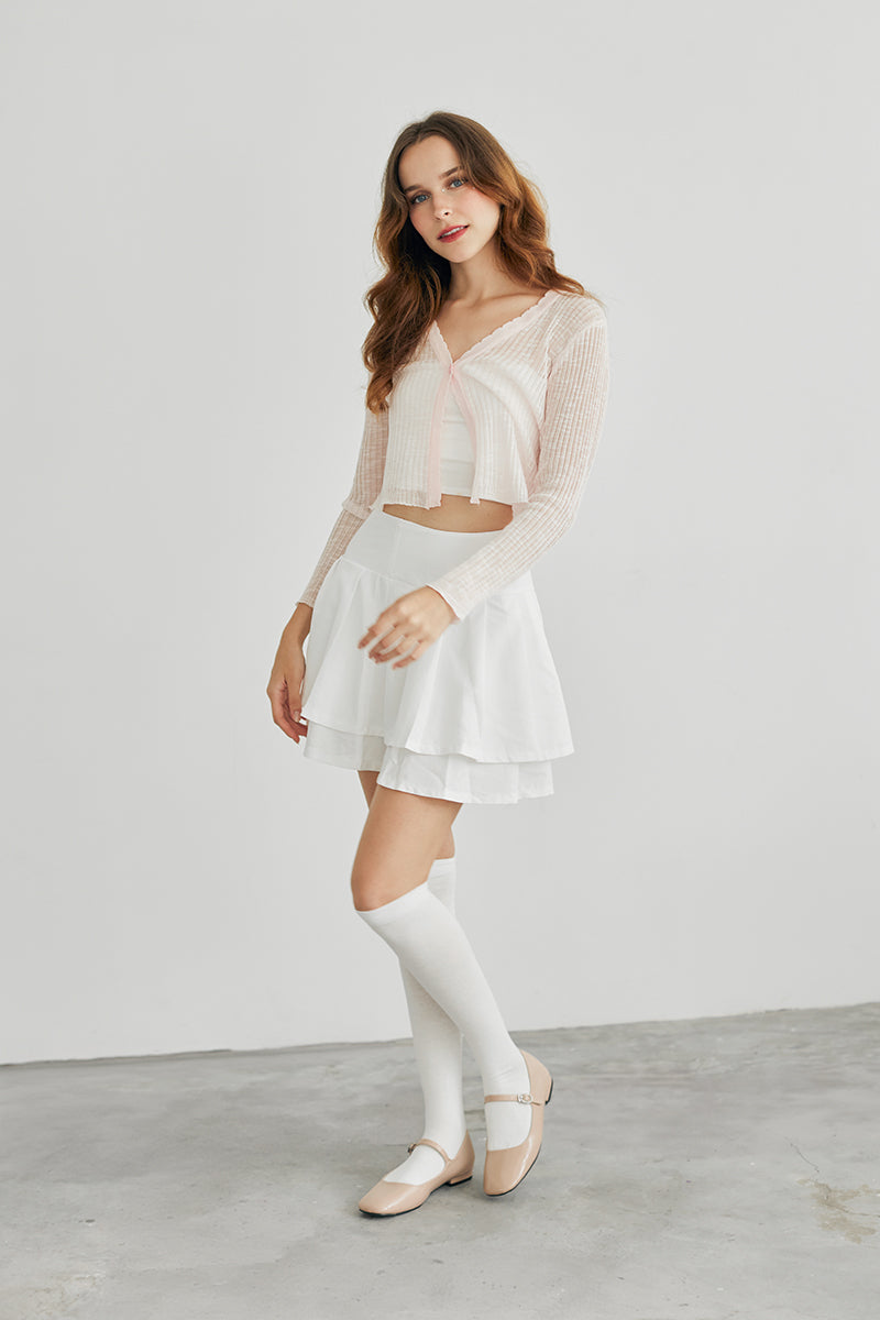 Noa Maryjane Flats in Nude - Image 8