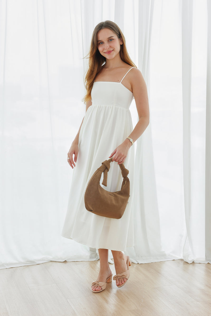 Noemi Bow Heels in Nude - Image 3