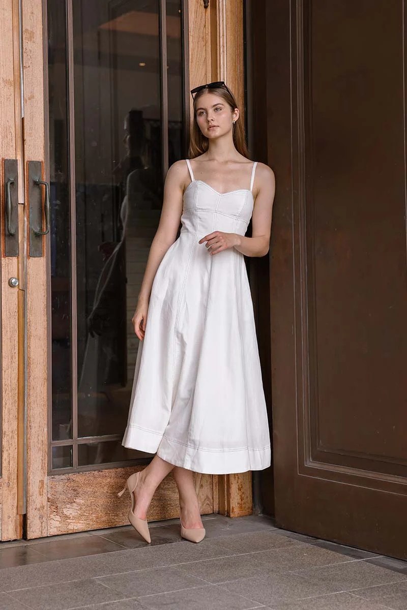 Nyra Cloud Heels in Nude - Image 2