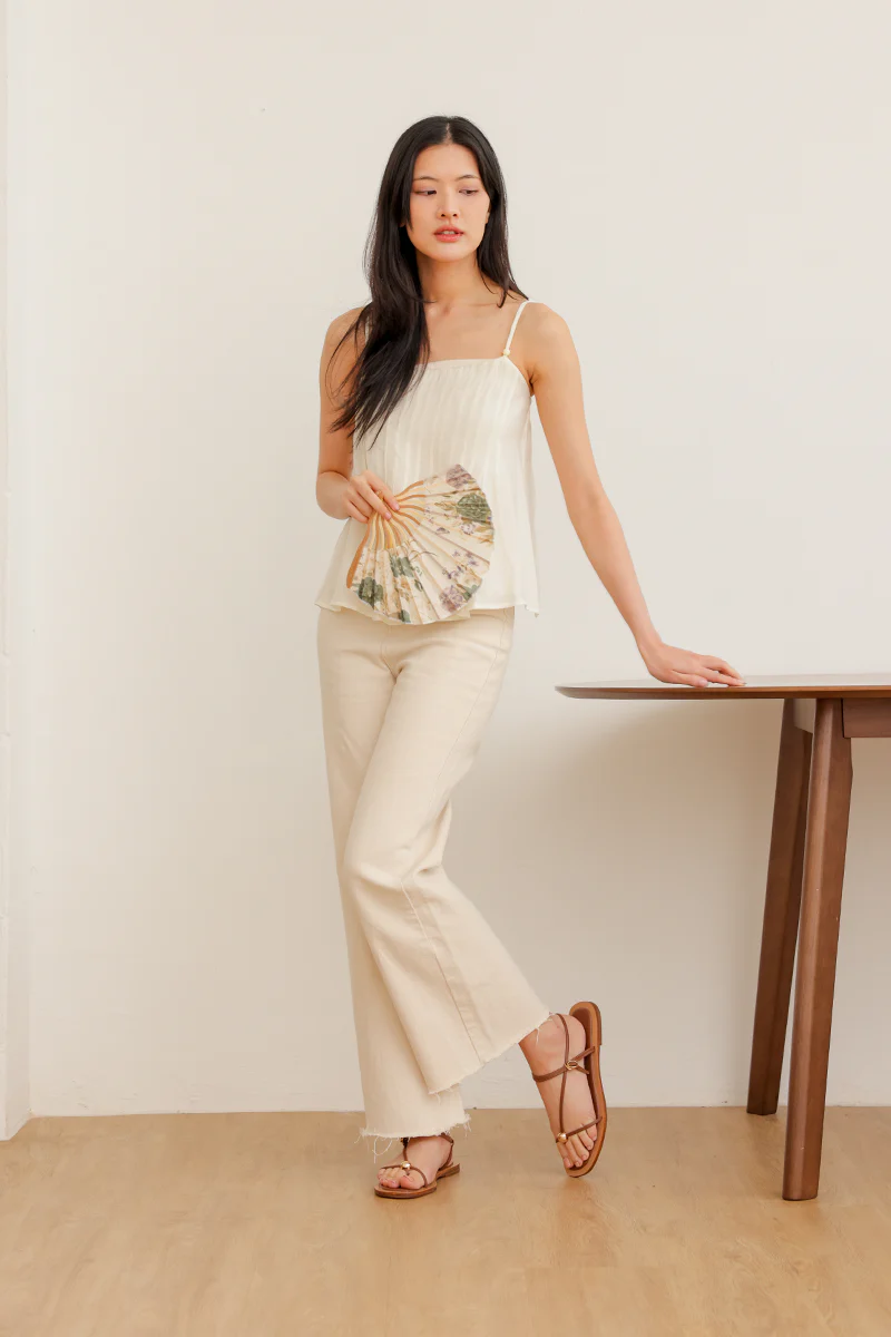 Seraphine Strappy Sandals in Mocha - Image 2