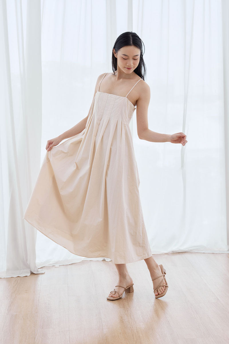 Sonder Strappy Cloud Heels in Nude - Image 2