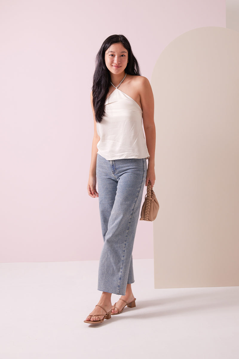 Sonder Strappy Heels in Warm Taupe - Image 3