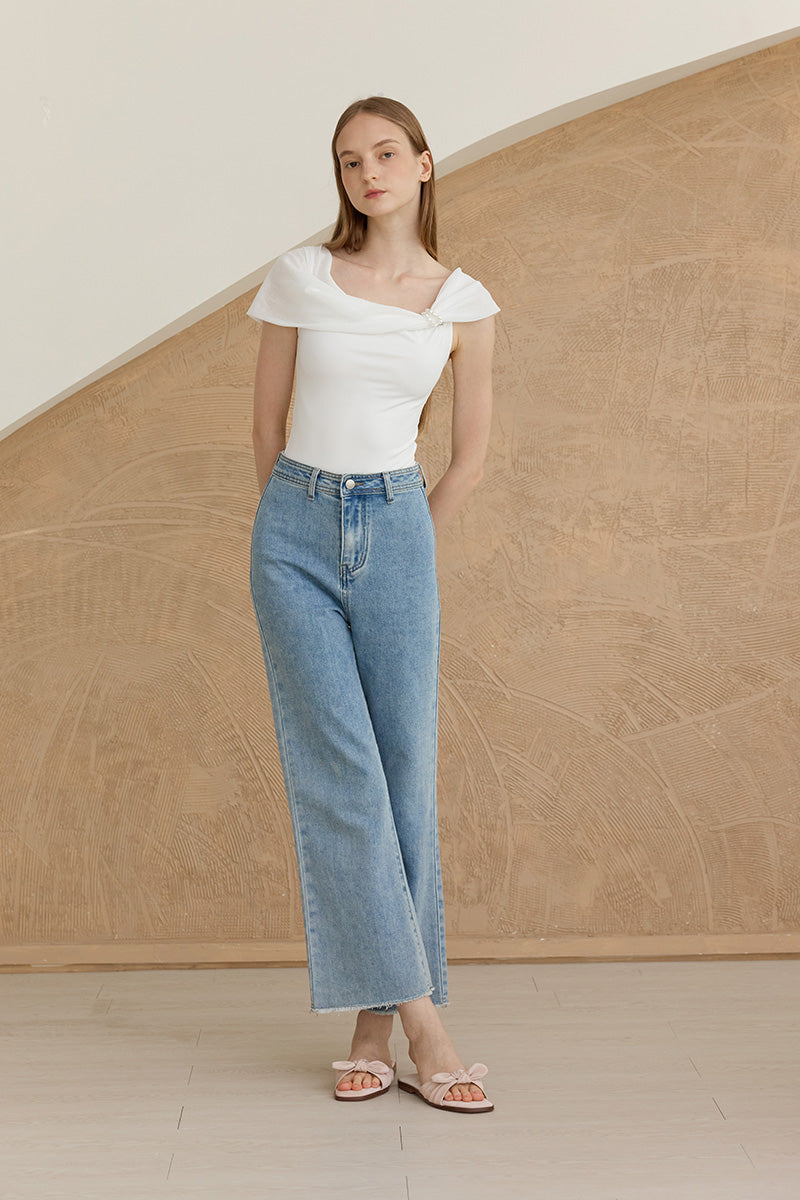 Soren Bow Sliders in Blush - Image 4