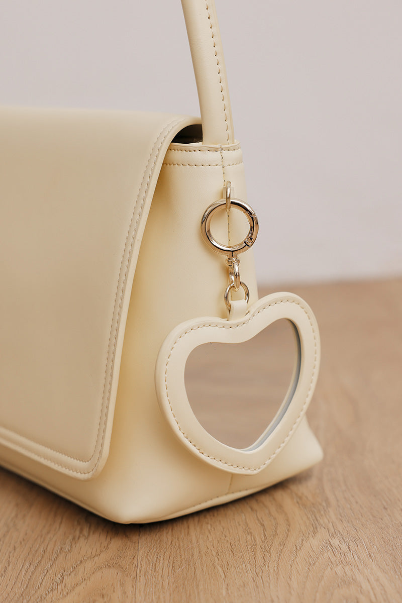 Sydney Shoulder Bag in Butter Yellow - Image 6