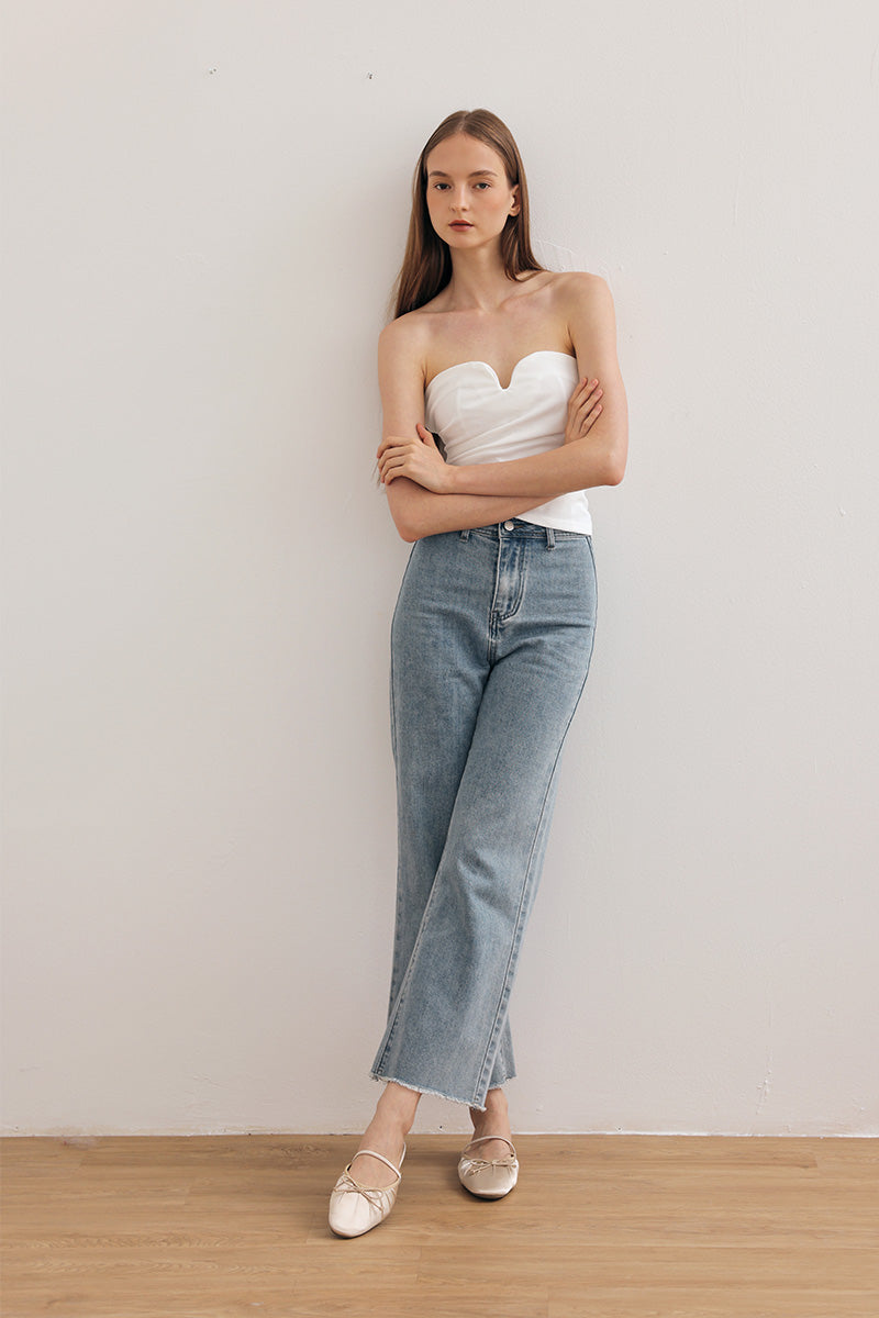Vetta Bow Slip-On Mule in Cream - Image 6